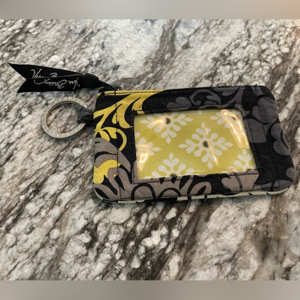 Vera Bradley key chain card holder
